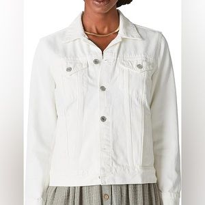 White Lucky Brand Jean Jacket